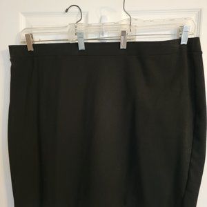 INC Black Knit Skit Plus Size 22W